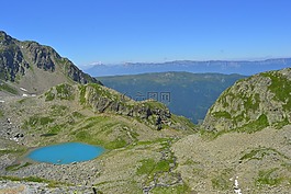 湖,山,景觀
