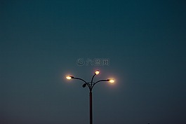 燈柱,燈,夜