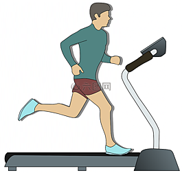 跑步機,運動,運行