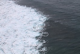 海洋,海,波