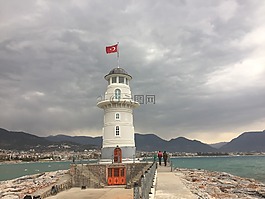 阿拉尼亞,燈塔,土耳其