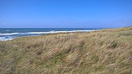 丹麥,北海,海灘