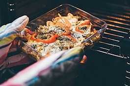 烘烤,烤箱,廚師
