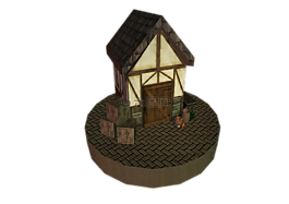 村屋,房子,3d