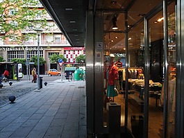 交易,展示,时装模特