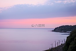 紫色,粉红色,天空