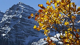 山,側(cè),景觀