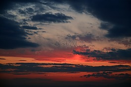 日落,黃昏,日出