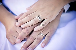 環(huán),手,婚禮