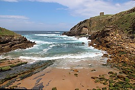 预订,海滩,寂寞