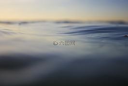 水,特寫,流