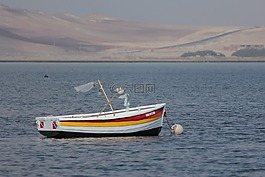 船,海,小船
