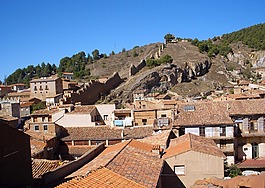 daroca,西班牙,山