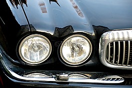 捷豹,汽車,聚光燈