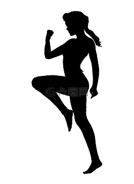 女子,側(cè)影,女人剪影