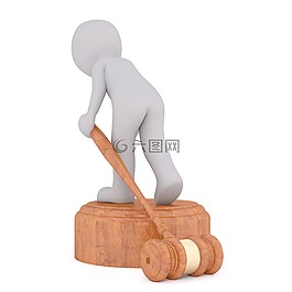 专业,拍卖,锤