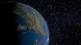 地球,美國,空間