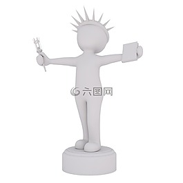 自由女神像,自由,紐約州