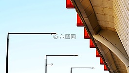 橋,路燈,旅游