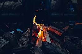 篝火,火,火焰
