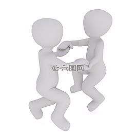 男性,3d模型,孤立