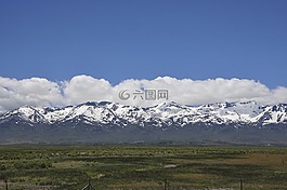 山,自然,全景