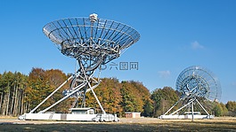 電臺,望遠鏡,空間
