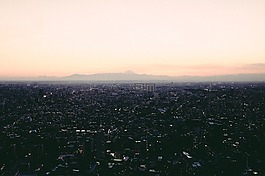 城市,空氣,查看