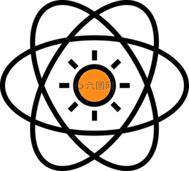 圖標,原子,科學