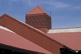 屋頂,鋼,城市