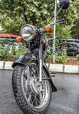 自行車,老,運輸