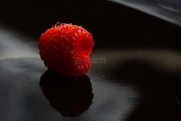 红色,覆盆子,水果