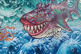 海,涂鴉,那些