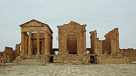 羅馬,廢墟,sbeitla