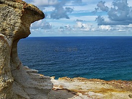 海洋,海,巖