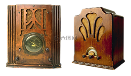 舊收音機,無線電,年份