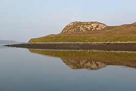 岸,海岸線,反思