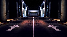 街,路,箭頭