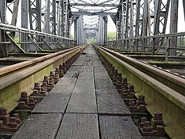 橋,鐵路橋梁,架構