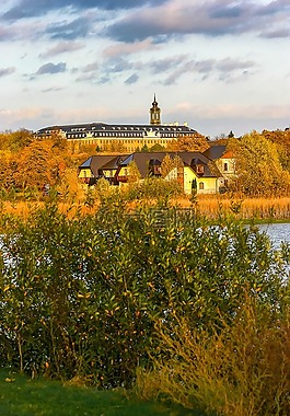 秋季,薩克森,wermsdorf