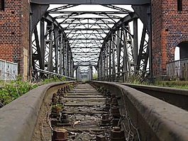 橋,鐵路橋梁,架構