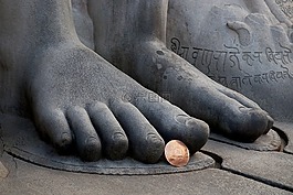bahubali,脚,shravanabelagola