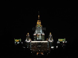 莫斯科,俄羅斯,夜