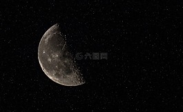 月亮,行星,空間