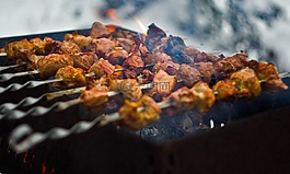 食品,燒烤,快閃