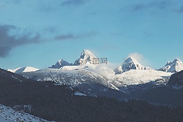 山,高峰,山谷