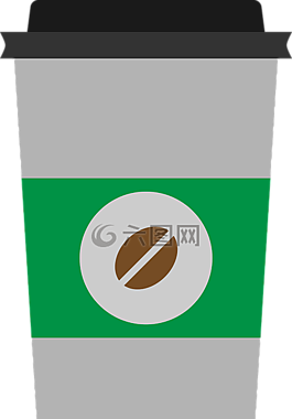 咖啡,杯,杯咖啡