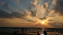 海,太陽,以色列