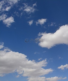 云,天空,藍色