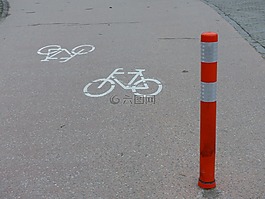 自行車道,自行車,路